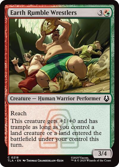 Earth Rumble Wrestlers