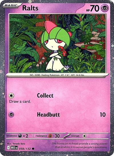 Ralts (Cosmos Holo)