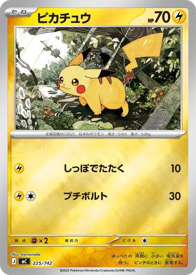 Pikachu (Mirror Holo)