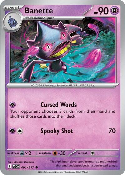 Banette - 091/217