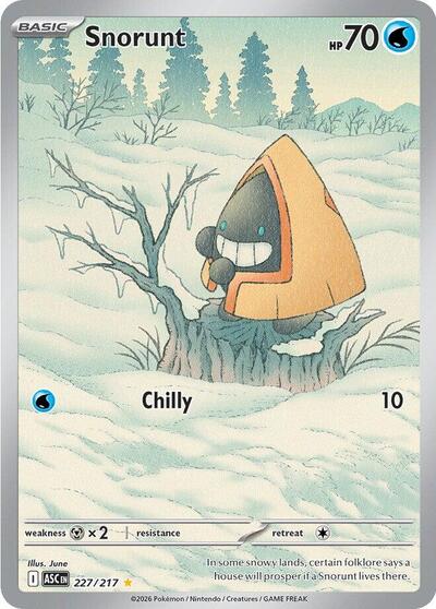 Snorunt - 227/217