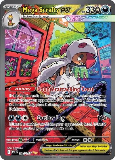 Mega Scrafty ex - 285/217