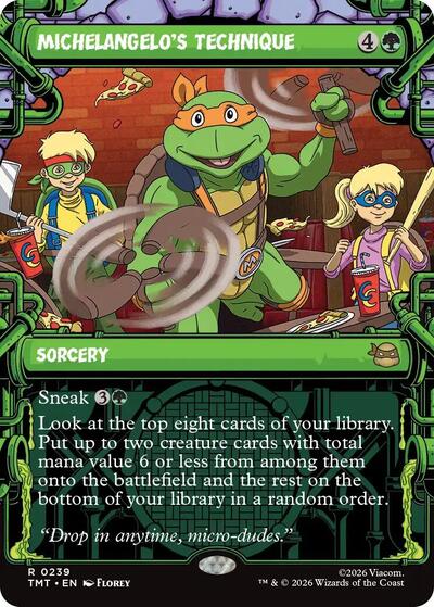 Michelangelo's Technique (Showcase)