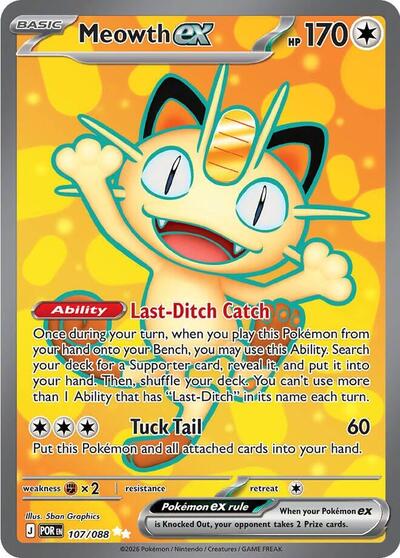 Meowth ex - 107/088