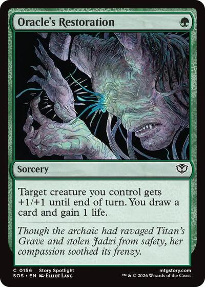 Oracle's Restoration