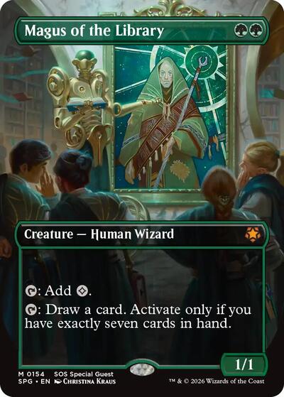 Magus of the Library (Borderless)