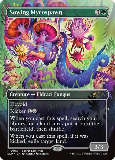 Sowing Mycospawn