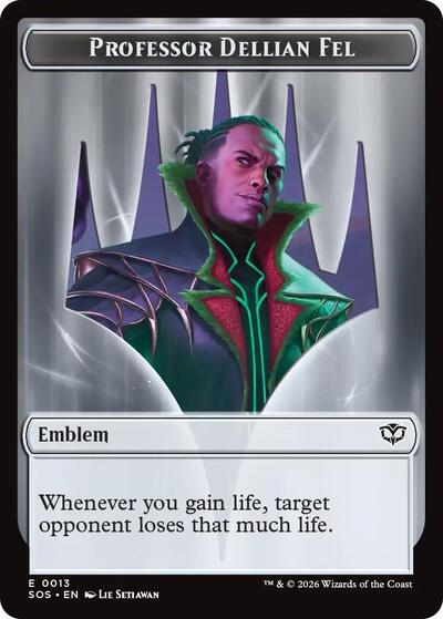 Professor Dellian Fel  // Pest (0008) Double-Sided Token