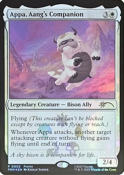 Appa, Aang's Companion