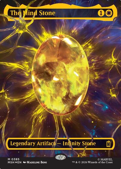 The Mind Stone (Borderless) (Cosmic Foil)