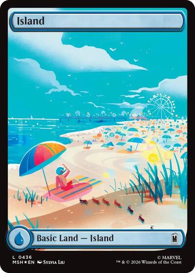 Island (0436) (Surge Foil)