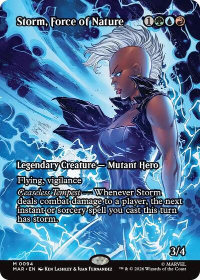 Storm, Force of Nature (Borderless)