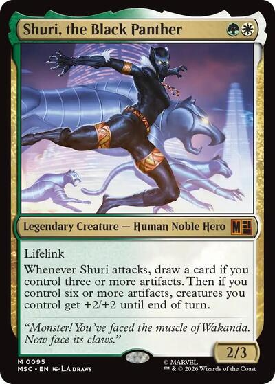 Shuri, the Black Panther (Surge Foil)