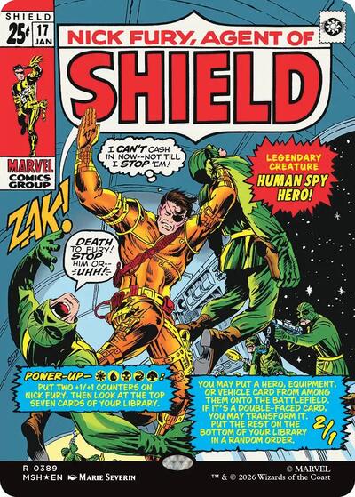 Nick Fury, Agent of SHIELD (Borderless) (0389)