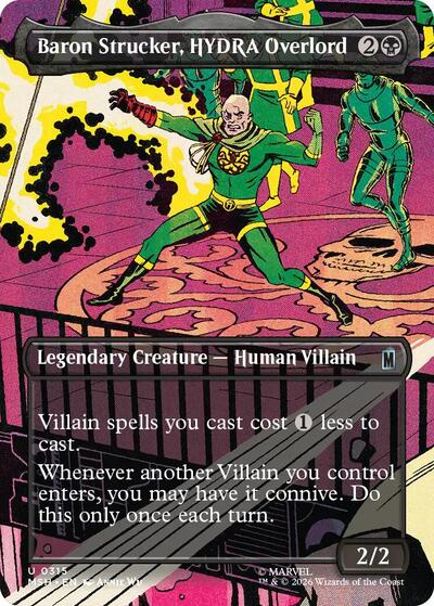 Baron Strucker, HYDRA Overlord (Borderless) (0315)