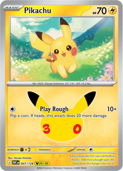 Pikachu - 047/128