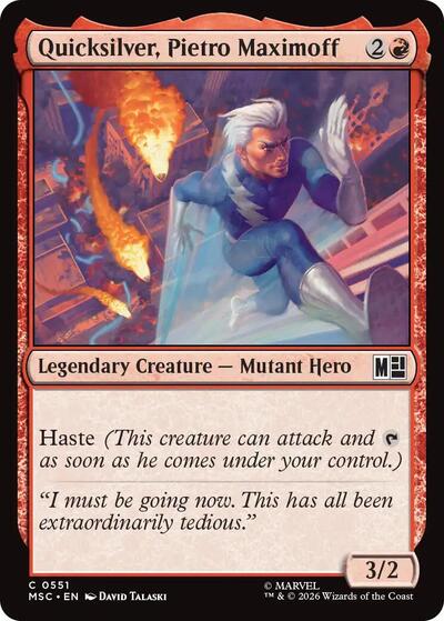 Quicksilver, Pietro Maximoff (0551)