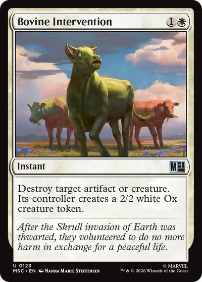 Bovine Intervention (Surge Foil)