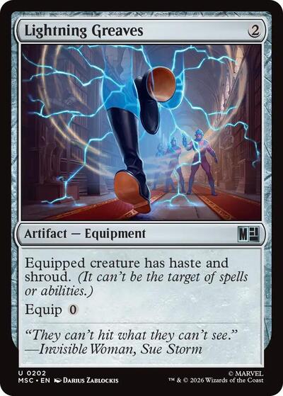 Lightning Greaves (Surge Foil)