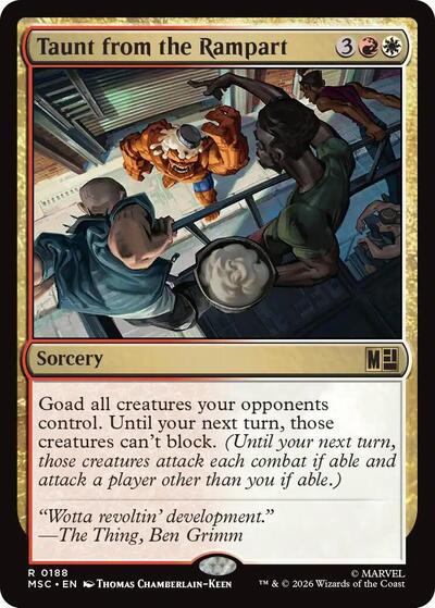 Taunt from the Rampart (Surge Foil)