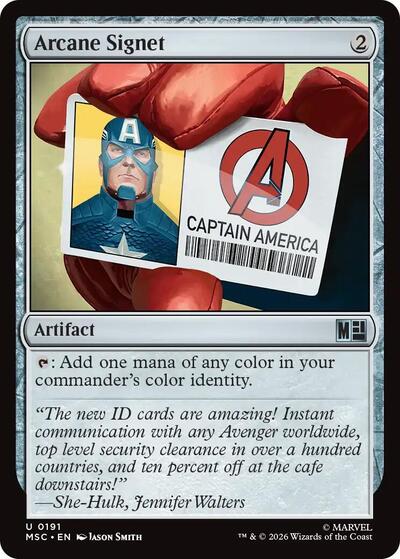 Arcane Signet (0191) (Surge Foil)