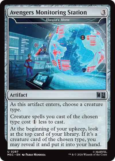 Avengers Monitoring Station - Herald's Horn (Surge Foil)