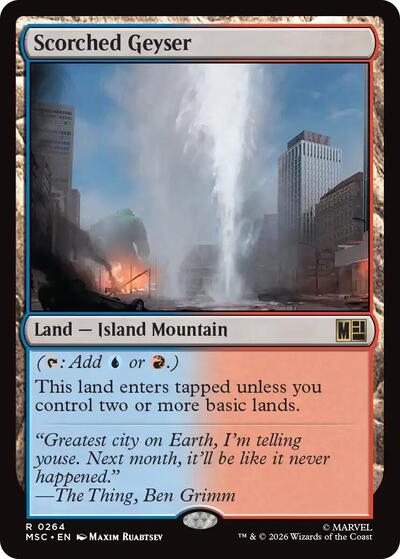 Scorched Geyser (Surge Foil)