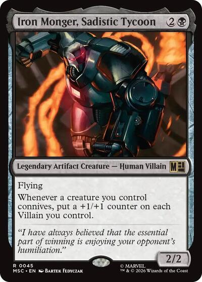 Iron Monger, Sadistic Tycoon (Surge Foil)