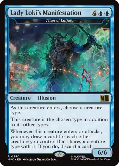 Lady Loki's Manifestation - Titan of Littjara (Surge Foil)