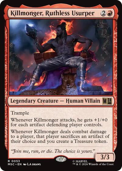 Killmonger, Ruthless Usurper (Surge Foil)