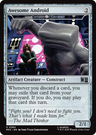 Awesome Android - Containment Construct (Surge Foil)