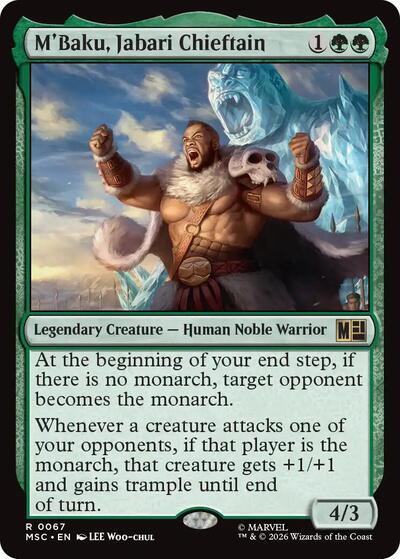 M'Baku, Jabari Chieftain (Surge Foil)