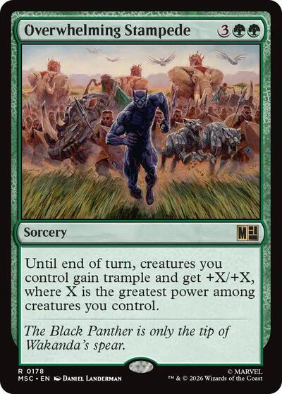 Overwhelming Stampede (Surge Foil)