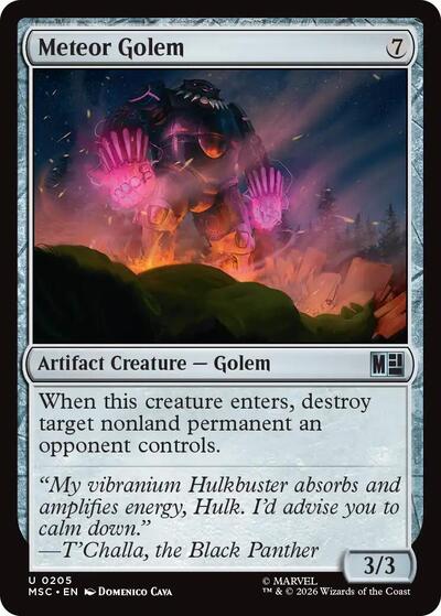 Meteor Golem (Surge Foil)