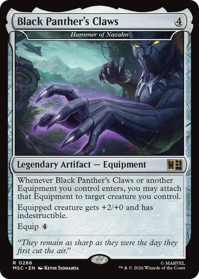 Black Panther's Claws - Hammer of Nazahn (Surge Foil)