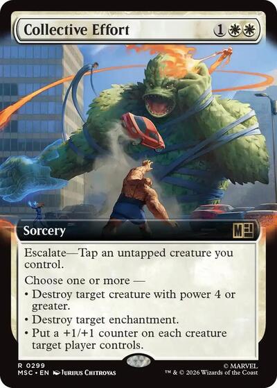 Collective Effort (Extended Art)