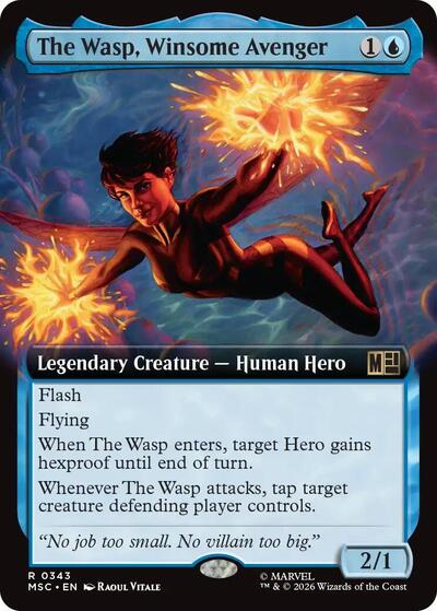 The Wasp, Winsome Avenger (Extended Art)