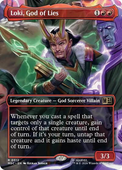 Loki, God of Lies (Borderless)