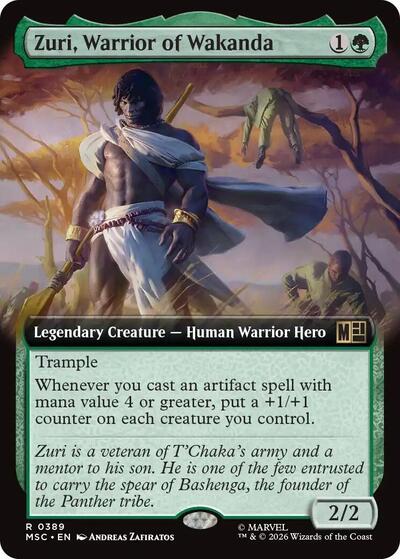 Zuri, Warrior of Wakanda (Extended Art)