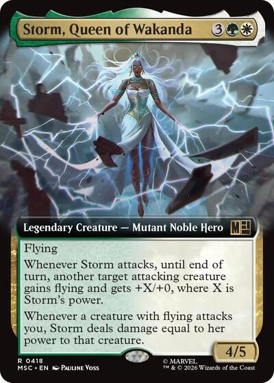 Storm, Queen of Wakanda (Extended Art)