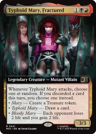 Typhoid Mary, Fractured (Extended Art)