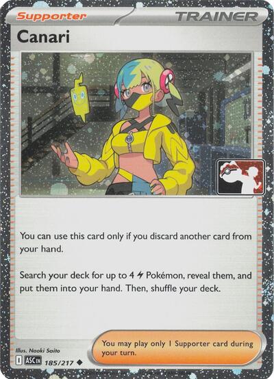 Canari - 185/217 (Cosmos Holo)