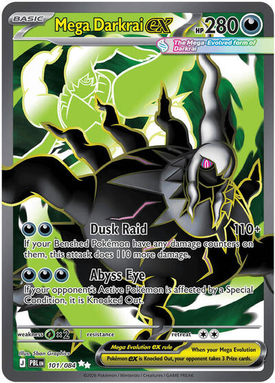 Mega Darkrai ex - 101/084