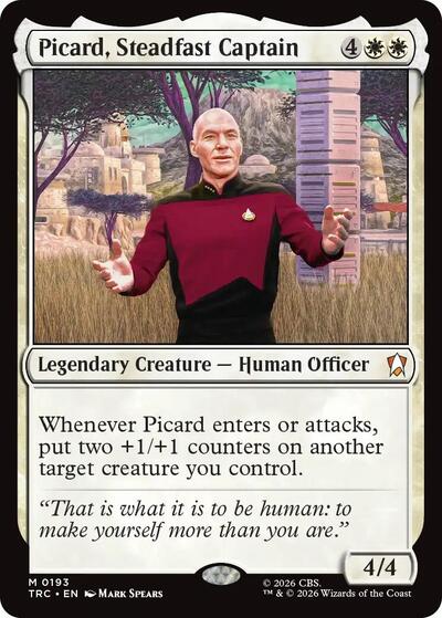 Picard, Steadfast Captain
