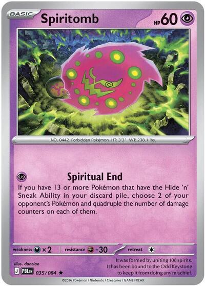 Spiritomb - 035/084 (Non-Holo)