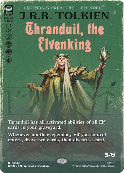 Thranduil, the Elvenking (Borderless)