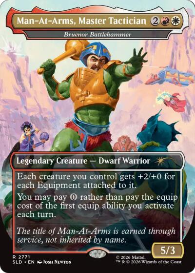Man-At-Arms, Master Tactician - Bruenor Battlehammer