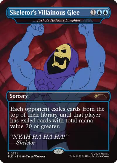 Skeletor's Villainous Glee - Tasha's Hideous Laughter