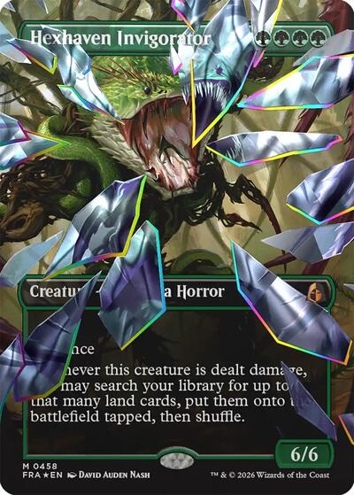 Hexhaven Invigorator (Borderless) (Facet Foil)