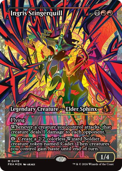 Ingris Stingerquill (Showcase) (Fracture Foil) (0419)